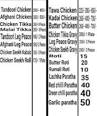 Sunny Da Special Amritsari Kulcha menu 2