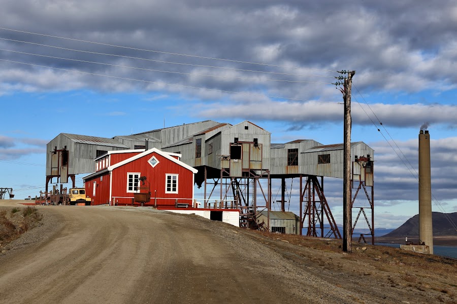 Longyearbyen, kopalnia