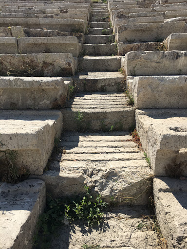 Grèce, l'Odéon d'Athènes est u