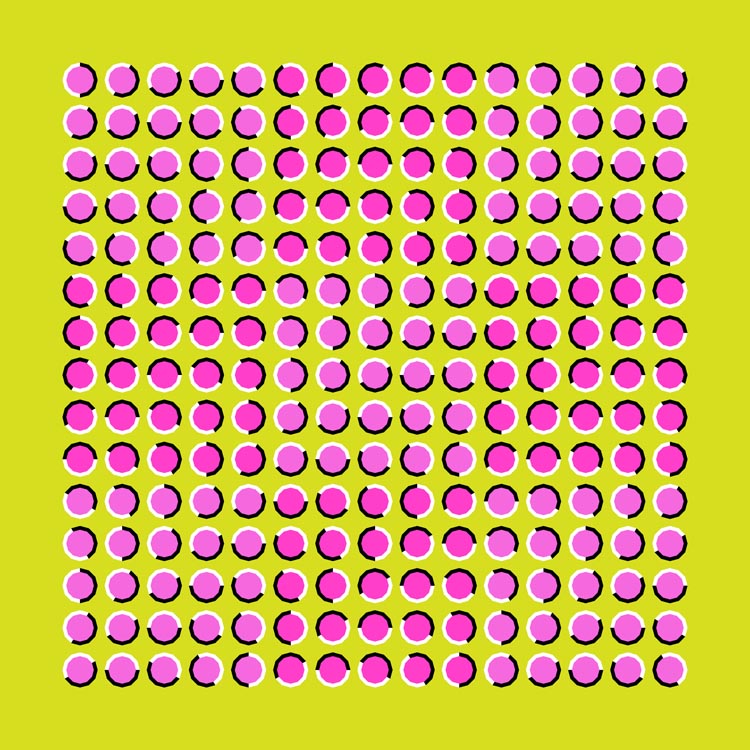 Motion dot Illusions