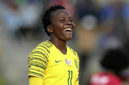 Banyana Banyana striker Thembi Kgatlana.