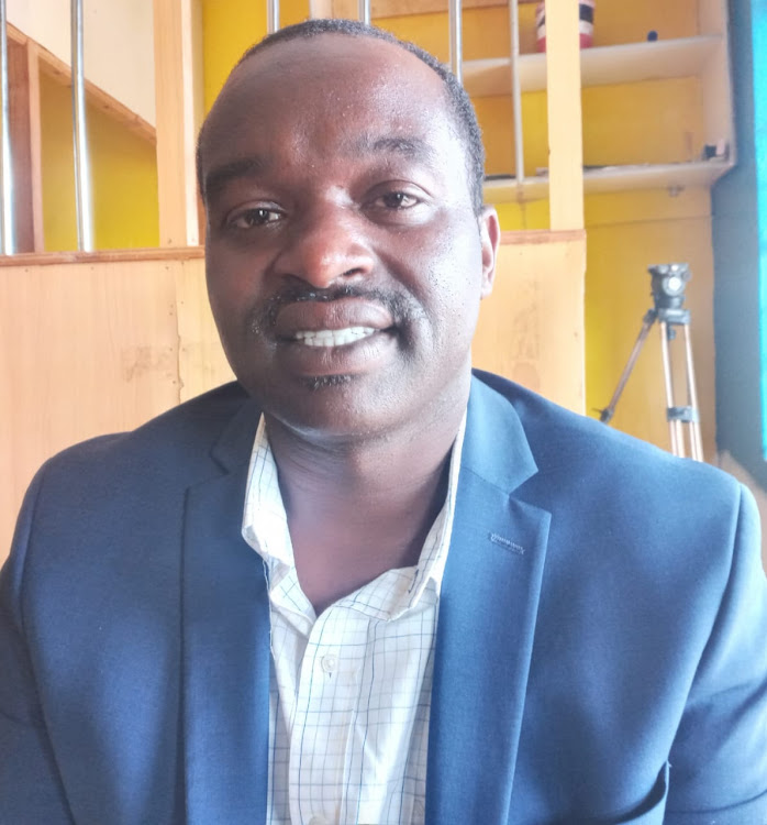 Samuel Kimutai yator, an independent candidate for Emgwen parliamentary seat.