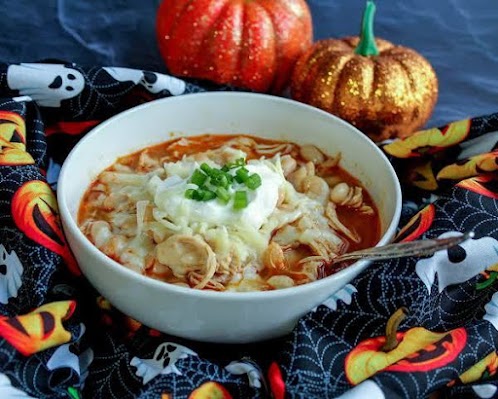 Buddy's Crock Pot Spooky White Chili