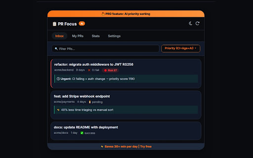 PR Focus AI Pro screenshot 5