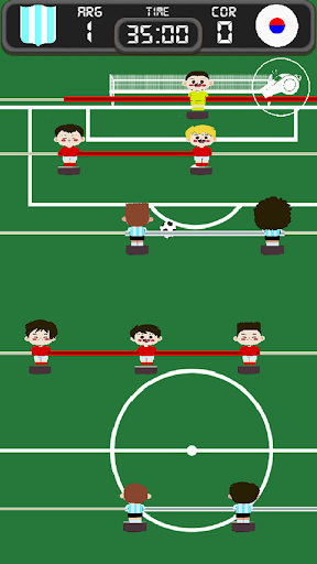 Screenshot Pong Goal: 2D table soccer