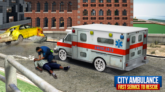 City Ambulance Rescue 2019 1.0 APK + Mod (Unlimited money) for Android