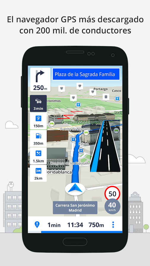   Sygic: Navegador GPS y Mapas: captura de pantalla 