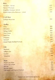 Pintail Lounge - Sheraton Grand menu 7