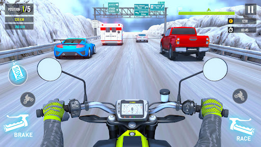 Screenshot Moto Traffic Bike Race Game 3d