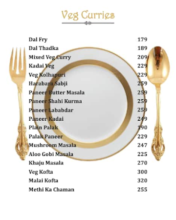 Zamindars Biryani Durbar menu 