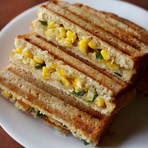 Cheese Corn Sandwich