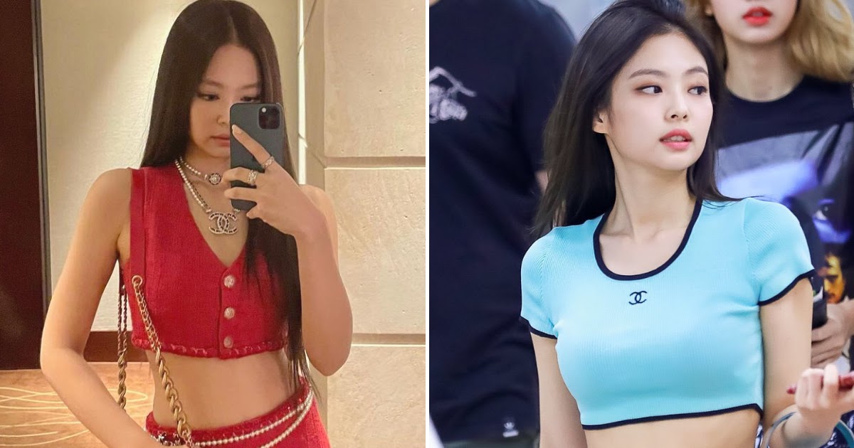 BLACKPINK's Jennie Always Gives A Luxurious Touch To Trendy CHANEL Crop Tops—Here's  Proof - Koreaboo