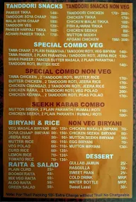 Royal Dhaba menu 5