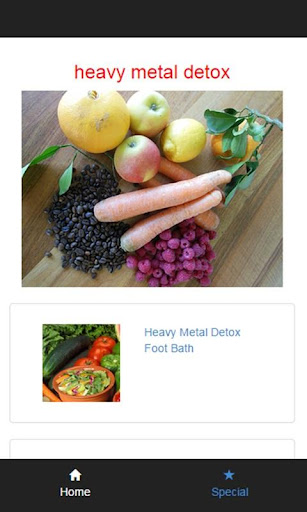 heavy metal detox