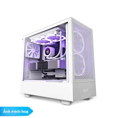 Thùng máy/ Case NZXT H5 FLOW RGB ALL WHITE (CC-H51FW-R1)