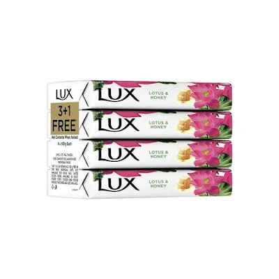 Lux Botanicals Lotus & Honey Soap Bar - 4*100 gm