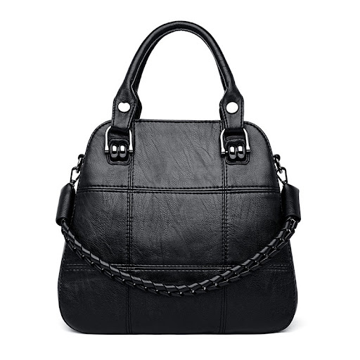 Title 2, Soft leather shoulder messenger bag for everyda...