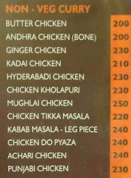 Star Annapurna's Paakashala Restaurant menu 6