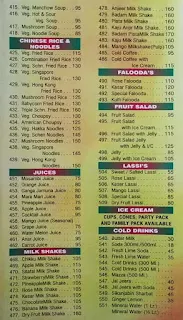 Hotel Rishikesh Food Menu 3