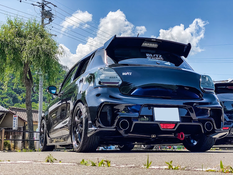 スイフトスポーツのデモカーエントリー・A-MESSE・エーメッセ・コンパクトカー枠にエントリーに関するカスタム事例の投稿画像14枚目