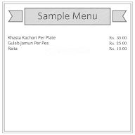 Gupta Ji Kachori Wale menu 1