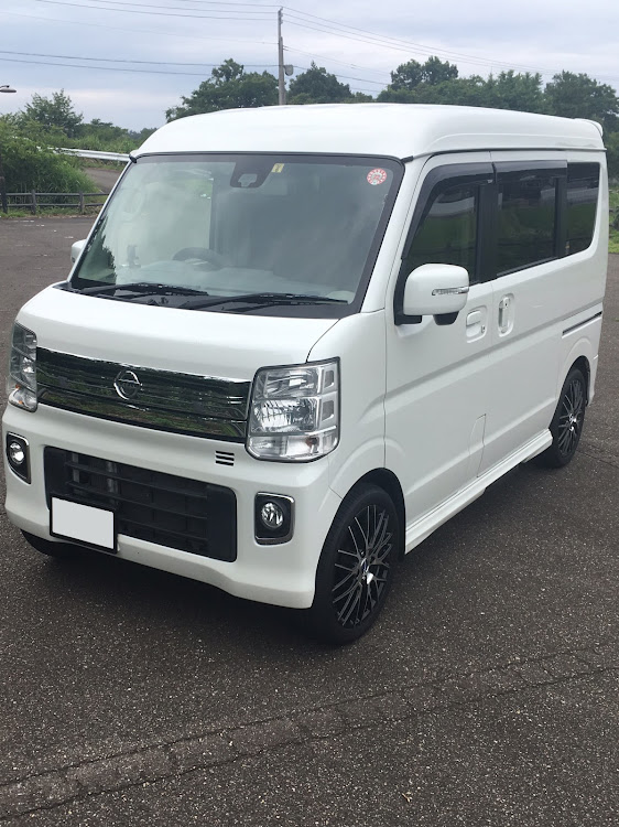 NV100クリッパー リオのホイール交換に関するカスタム事例の投稿画像1枚目