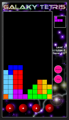 Galaxy Tetris Free