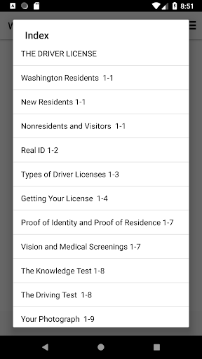 Washington State DOL Driver Guide 2019