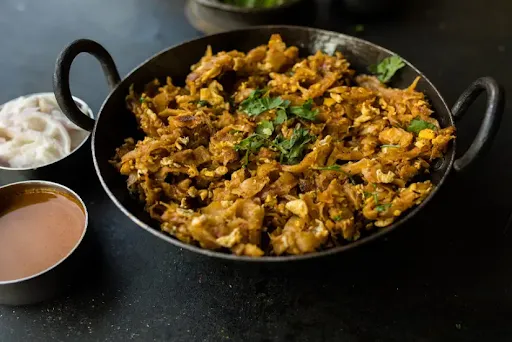 Egg Kothu Parotta