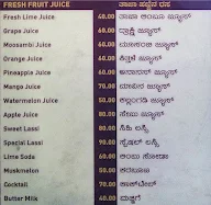 Rajathadri Food Fort menu 1