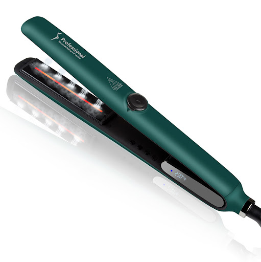 Title 1, Infrared Steam Spray Splint Curling Hair Straig...