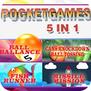 Pocket game 5 in 1  Icon
