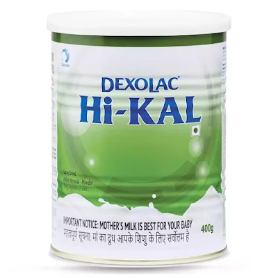 Dexolac HI-KAL Infant Formula, 400 Gm Tin