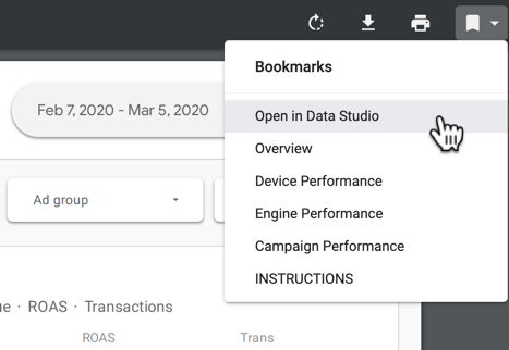 Download A Data Studio Report As Pdf Data Studio Help