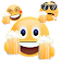 Cheers 2018 Gif Emoji Sticker icon