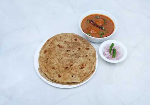 Egg Curry & Paratha