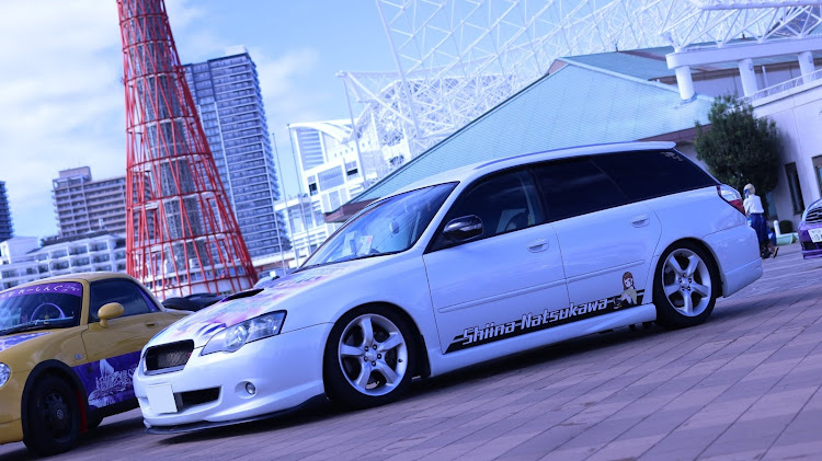 レガシィツーリングワゴンの痛車に関するカスタム事例の投稿画像1枚目