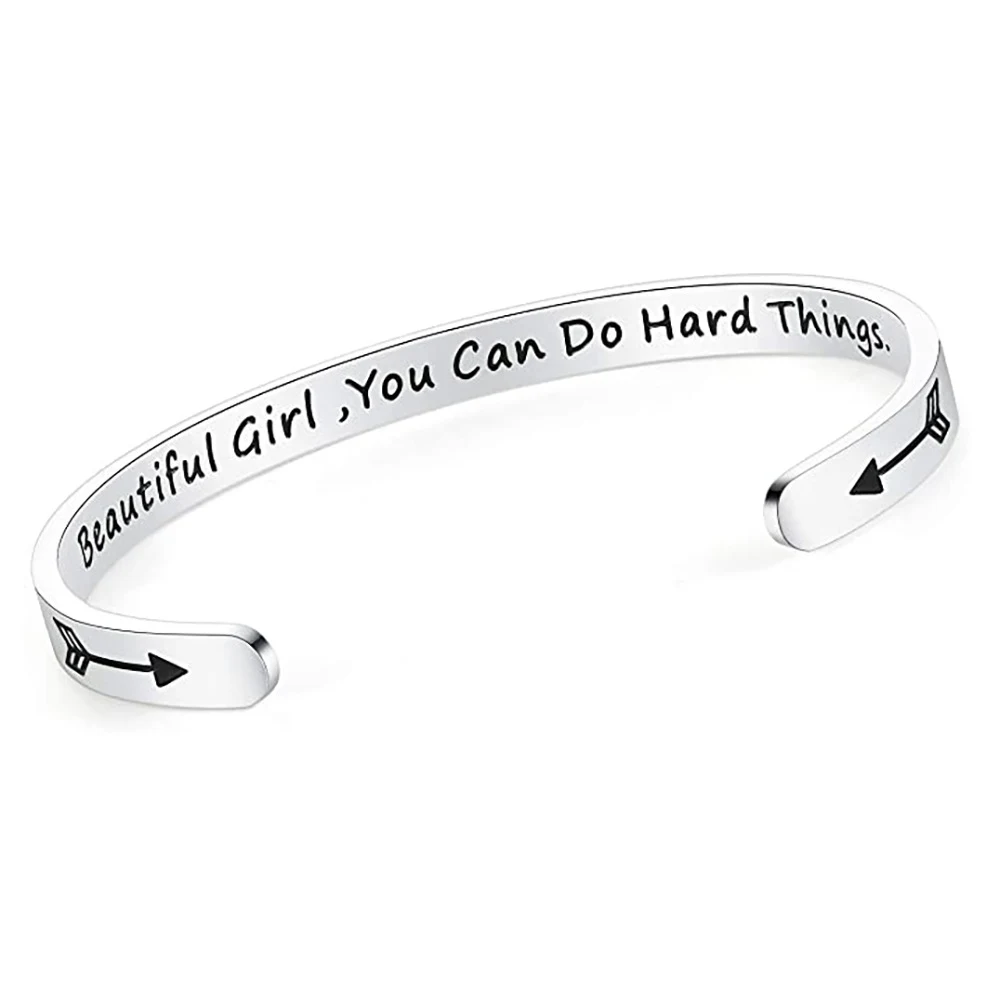 Title 3, Titanium stalen armband gepersonaliseerd met gr...