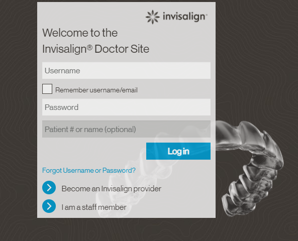 Invisalign Doctor Site Login