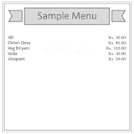 Udupi Sri Vrundhavan Grand menu 1