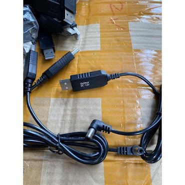 Dây Chuyển Usb 5V To 12V Cắm Cho Modem, Bộ Phát Wifi