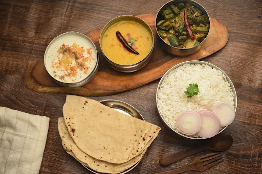 Bhindi Sabji Thali