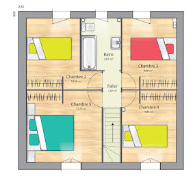 maison neuve à La Rochette (77)