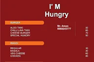 I'M Hungry menu 1