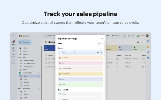InboxCRM - Personal CRM for Gmail by PandaDoc