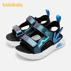 Giày thể thao bé trai/(sandals) hiệu Balabala hàng mới 100% màu đen