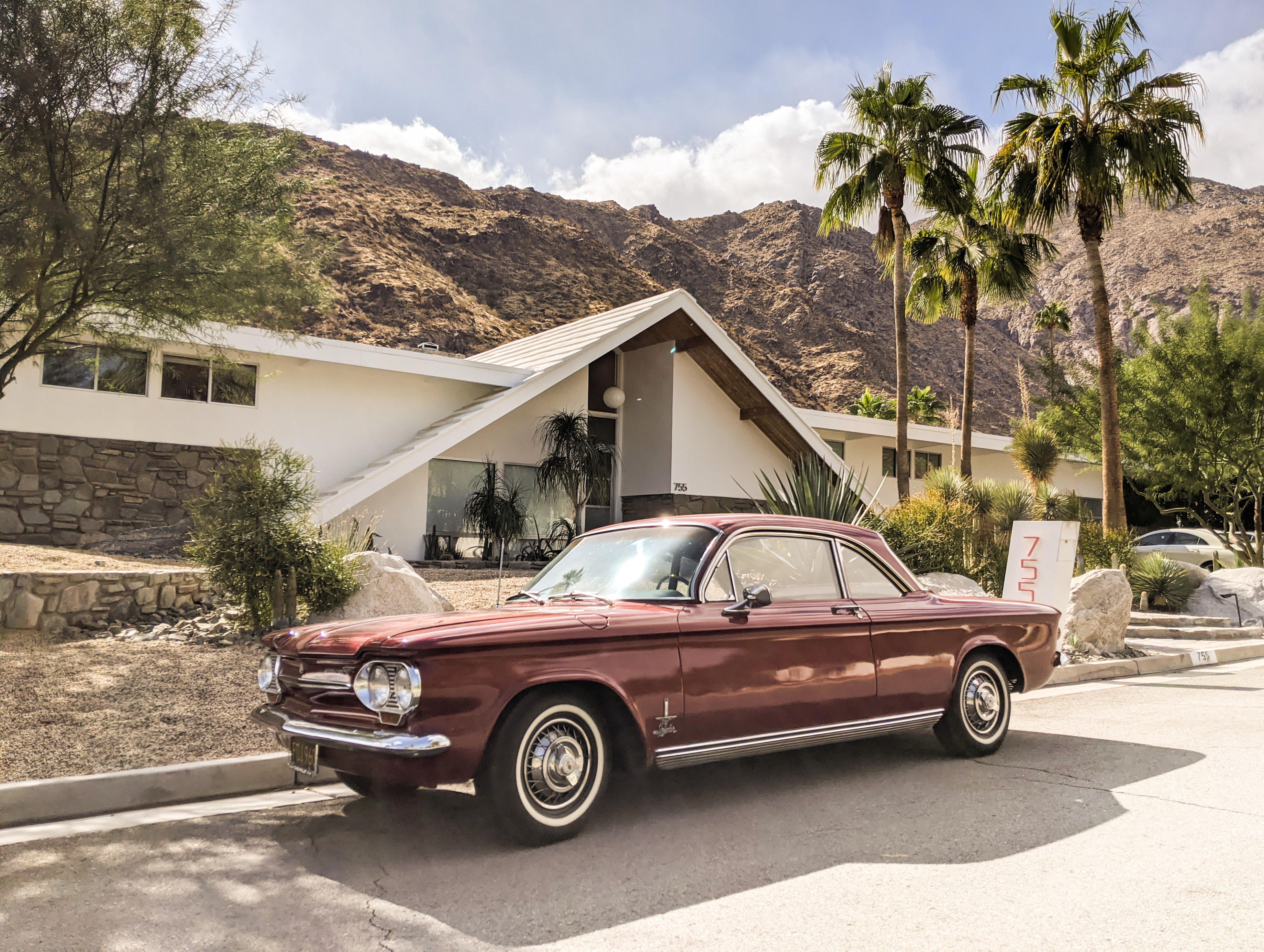 Chevrolet Corvair Monza Spyder Hire Palm Springs