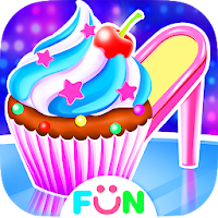 High Heel Cupcake Maker-Bakery Food Games Free