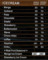 Amul IceCream Crush Parlour menu 1