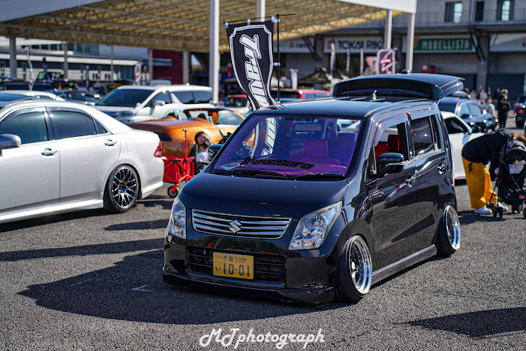 ワゴンRの12月もよろしくお願いします・ユニオン杯で会いましょう・ユニオン杯・workwheels・CR01に関するカスタム事例の投稿画像6枚目